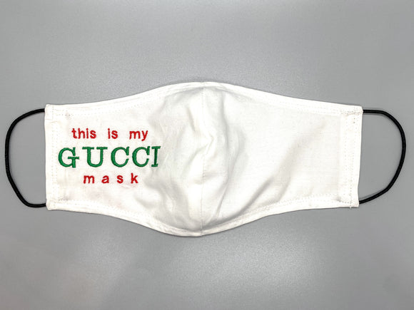 This is my Gucci Mask